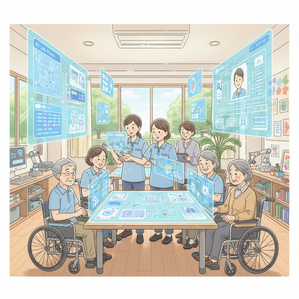 福祉DXとは？事例から学ぶ導入のメリットと進め方【初心者向け解説】